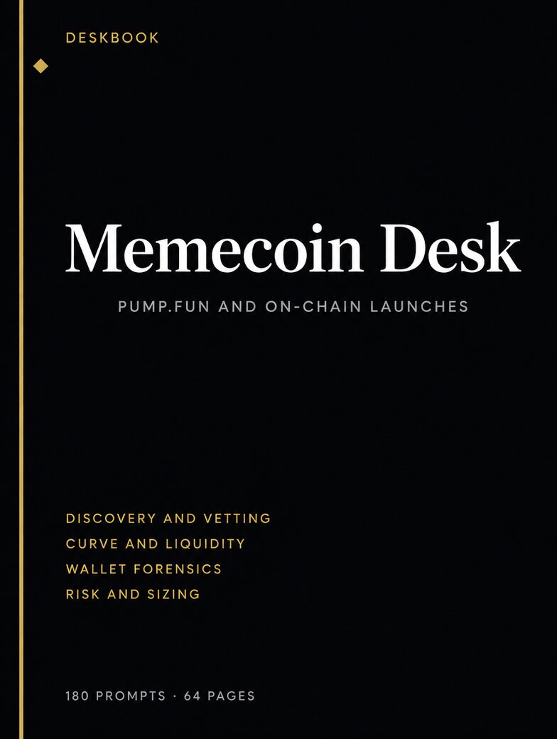 Memecoin Desk volume cover